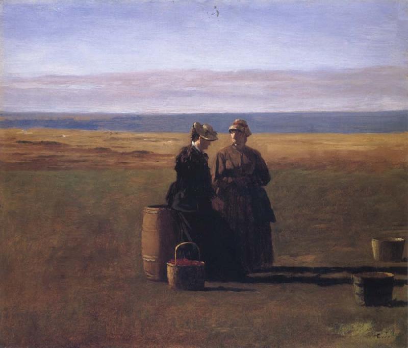 Eastman Johnson The Converstaion oil painting image